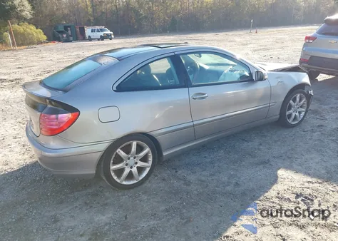 2004 Mercedes-Benz C 320 Sport из США, поврежденный, VIN WDBRN64J34A562066